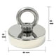 thumbnail image 4 of Imán de neodimio súper fuerte 120 kg - Imanes fuertes - Ideal para pesca magnética - Ø 60 mm con ojal de neodimio, 4 of 4