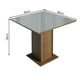 thumbnail image 3 of Mesa de Comedor MADESA 5363 Marrón/Gris, 3 of 5