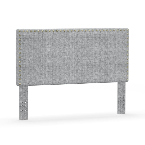 Furniture of America Raleigh Contemporary Nailhead-Trimmed Headboard ...