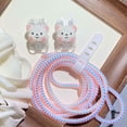 thumbnail image 6 of Tianyeda 2PCS Charging Cord Protectors with 1pc Spiral Protective Rope For Apple Cable, 6 of 9