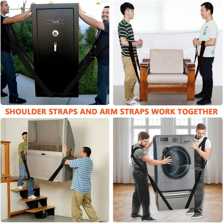 Adjustable Moving Straps, Safely and Easily Furniture Moving