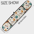 thumbnail image 3 of Dailycode Double Sided Oven Mitt with Loop Heat Resistant Kitchen Long Potholders 7" x 35" Horse Cow Chicken Bird Sheep, 3 of 6