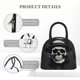 thumbnail image 4 of Fotbe Magician Hat Skull Bolsa de Almuerzo con Estampado, Lonchera Aislada, Contenedor de Comida Reutilizable Tipo Cooler a Prueba de Fugas, 4 of 6
