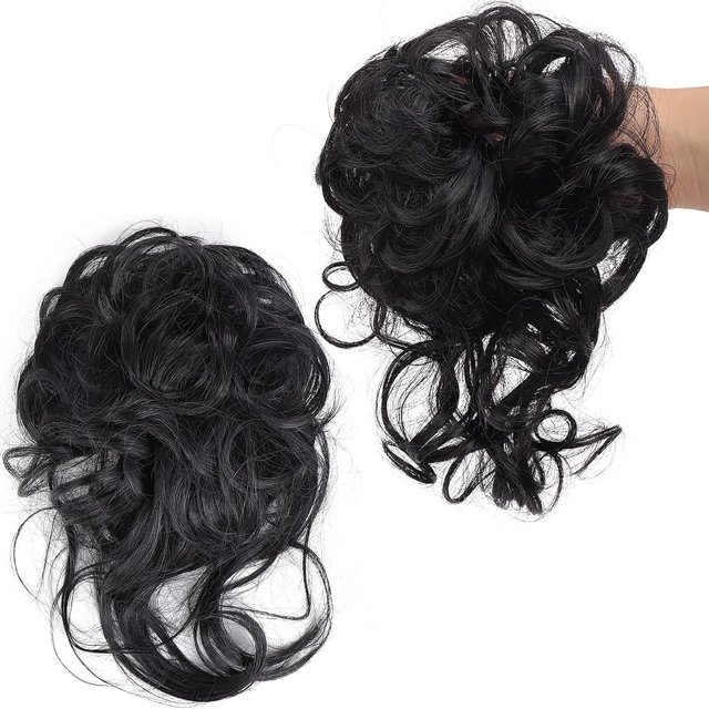 LAICAIW Extensions de Cheveux pour Femmes, Pièces de Cheveux pour Femmes, Chignon en Désordre Pièce de Cheveux