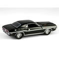 thumbnail image 4 of 1970 Dodge Challenger R/T 440 Black with White Stripes "Barrett-Jackson" Series 15 1/64 Diecast Model Car by Greenlight, 4 of 6