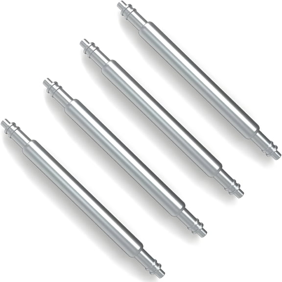 DESIGNICE 4 Pack 22Mm Watch Pins, 1.8Mm Thickness Heavy Duty Stainless Steel Spring Bar, Watch Band Pins for Watch Repair