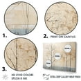 thumbnail image 3 of Designart "Artwork Featuring A Harmonious Beige Tree IV" Landscape Trees Floater Framed Wall Art Living Room, 3 of 5