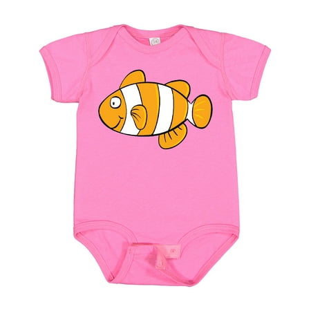 

Inktastic Clown Fish Illustration Gift Baby Boy or Baby Girl Bodysuit