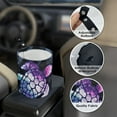 thumbnail image 5 of Hanging Car Trash Can, Portable Vehicle Garbage Bin with Storage Pocket for Back Seat, Keep Car Clean During Commute and Road Trips(D), 5 of 6