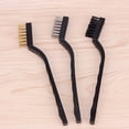 thumbnail image 3 of Bearachild 1/3pc Limpieza Desincrustante Industrial Acero Inoxidable Nylon Cobre Alambre Suministros de limpieza para el hogar Acero inoxidable Bearachild JJ6891-01B, 3 of 6