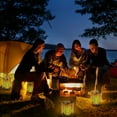 thumbnail image 6 of Shanna 75 LED Solar Light Dancing Flame Lantern Lamp Hanging, Auto Sensor Waterproof Outdoor for Courtyard Garden Corridor Grass, Warm White, 6 packs, 6 of 7