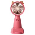 thumbnail image 2 of Ounissouiy Mini ventilador USB eléctrico Ventiladores de mano Base de Refrigeración de verano Dibujos animados al aire libre para viajes de Type2 NO2, 2 of 6