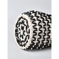 thumbnail image 4 of Firefly hope Bolso de hombro tejido para mujer, bolso de mano y neceser, elegante bolso de playa de verano, 16,4 x 16,4 x 36,5 cm (blanco)., 4 of 4