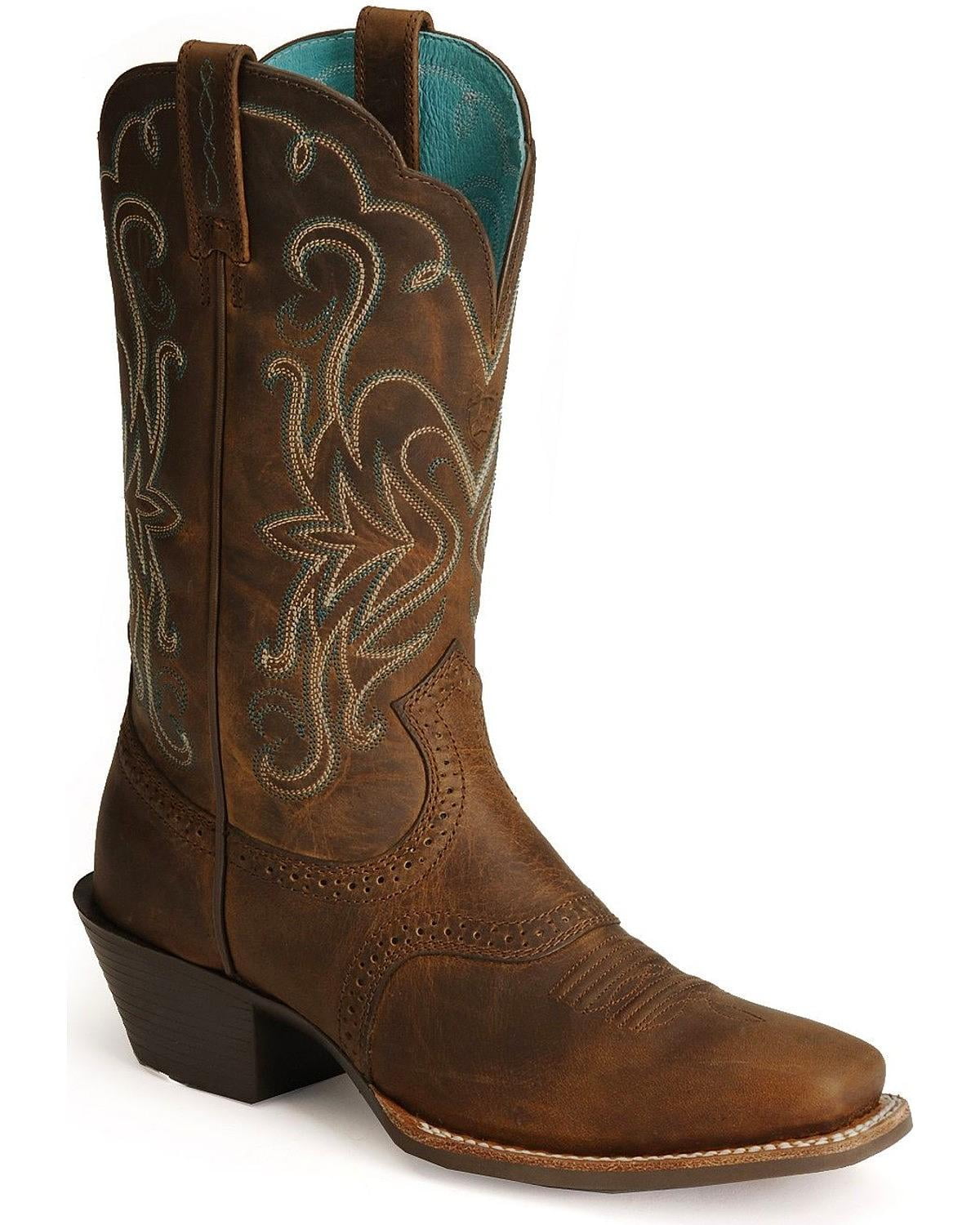 womens brown ariat boots