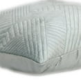 thumbnail image 4 of Parkland Collection Gaia Transitional Quilted Gray Throw Pillow, 4 of 6