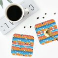 thumbnail image 4 of Yiaed Shark On Line Print Leather Coasters for Drinks - Cup Coasters Coffee Table Kitchen Table Bar, Home & Office Gifts Handmade Drink Coasters-Square, 4 of 6