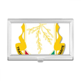 thumbnail image 1 of Guinée Afrique Emblème National Porte-Cartes de Visite Pochette Portefeuille, 1 of 3