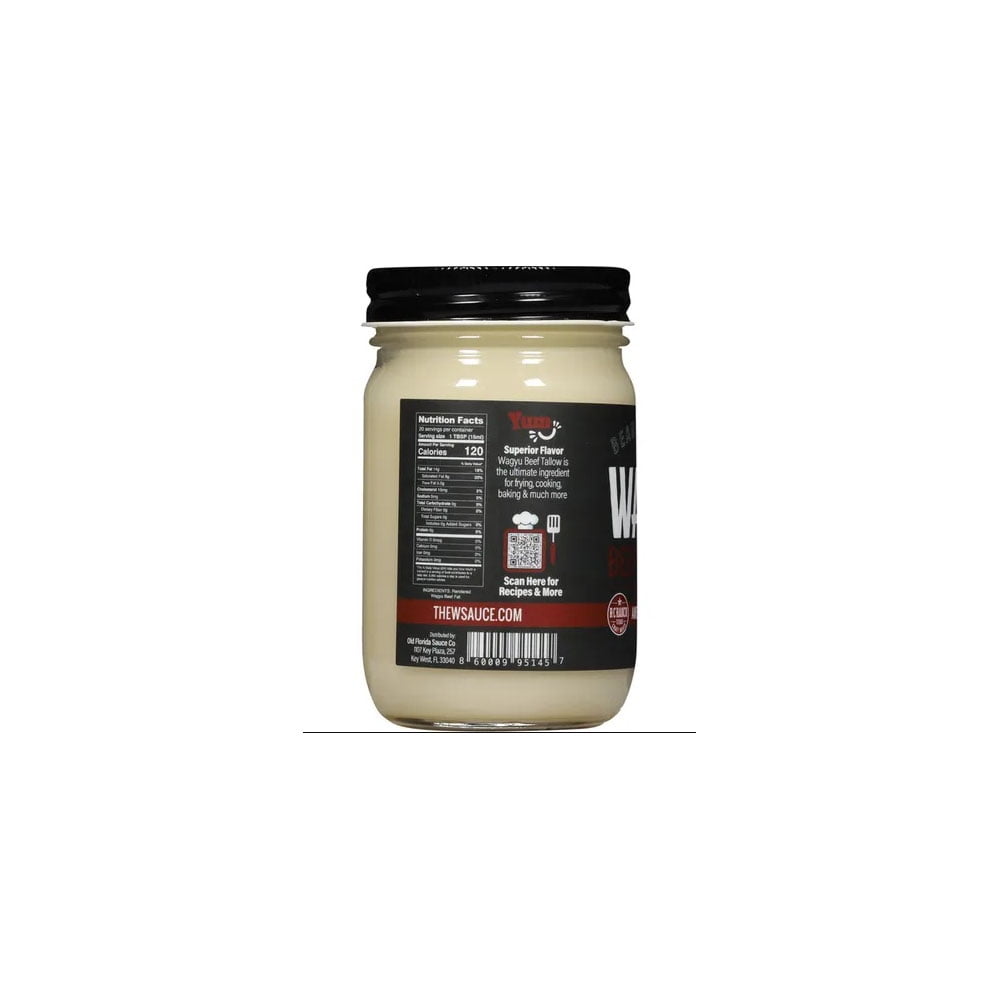 Bear & Burton's Beef Tallow, Wagyu, 10 oz Jar