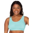 thumbnail image 5 of Fruit of the Loom Women's Tank Style Cotton Sports Bra, 3-Pack, Style 9012, 5 of 9