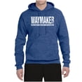 thumbnail image 2 of Wild Bobby Waymaker Inspirational/Christian Unisex Graphic Hoodie Sweatshirt, Vintage Heather Blue, X-Large, 2 of 5