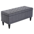 thumbnail image 3 of 42 in. Tufted Storage Bench, 3 of 9
