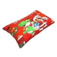 thumbnail image 4 of Sigee Mario Ad for Pillow Cases Concealed Zipper Opening Soft Fabric - Shrinkage and Fade Resistant Pillow Covers (Pillow core not included),16"x24", 4 of 7