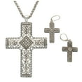 thumbnail image 1 of Filigree Cross with Earrings Set, 1 of 1