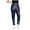 Blue, variant on Kids Boys Girls Sequin Leggings High Waist Sparkly Pants Glitter Trousers for Dance Party Club