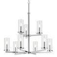 thumbnail image 4 of 44014CH Kichler Lighting Crosby - 9 Light Chandelier-32.5 Inches Tall and 32.25 Inches Wide-Chrome Finish, 4 of 5