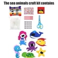 thumbnail image 1 of Beginners Sewing Set,8 Pcs Children Felt Children Felt Sewing Kit Ocean Animals DIY Felt Set State-of-the-Art Design, 1 of 5