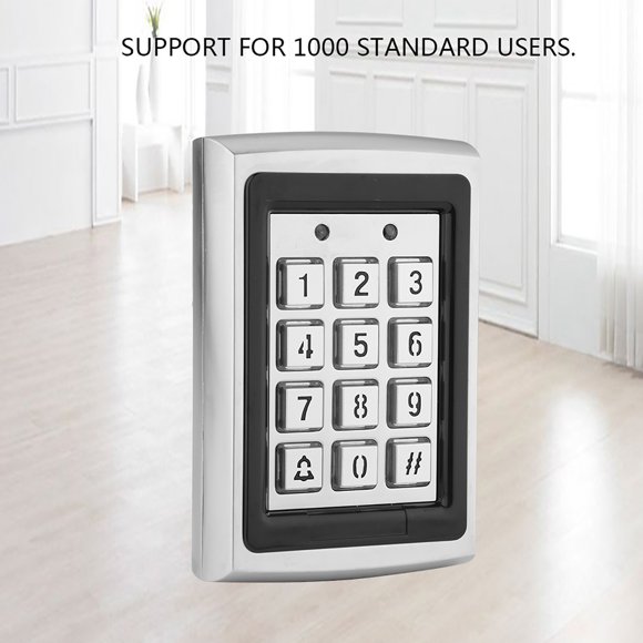 Door Access Control System, Access Control System, Backlight Black Multipurpose for Home Office