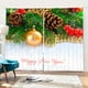 thumbnail image 2 of 2x Cortina de ventana decorativa navideña Bckout Persianas aismiento térmico 018 Sunnimix Cortinas decorativas navideñas, 2 of 8