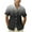 A-Gray, variant on Mens Shirts Oversized Button Down 4-Way Stretch Short Sleeve Blouses Gradient Color V Neck Collared Tops S-5Xl C-Navy