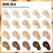 Revolution Skin Silk Serum Foundation Makeup, Medium Coverage, F7NC, 0.77 fl oz