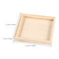 thumbnail image 2 of OUNONA 5Pcs Wooden Nested Serving Trays Puzzle Stacking Trays for Storage Organization, 2 of 6