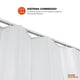 thumbnail image 4 of Puerta Plegable de PVC Blanco Encino 100x215 cm Tipo Acordeón, 4 of 8