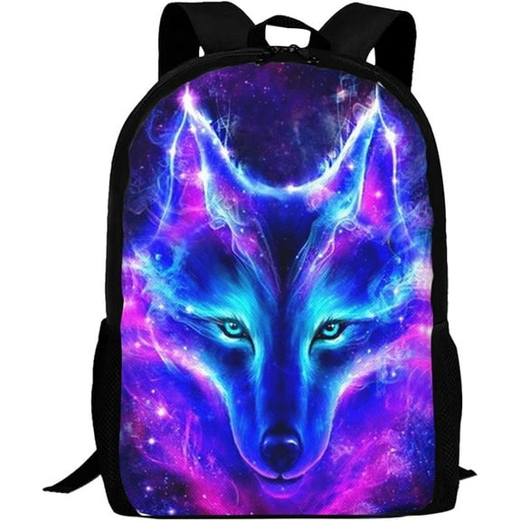 Backpack Simple Aesthetic Bookbag for Women & Men Lightweight Adjustable Black Backpack for Travel Work