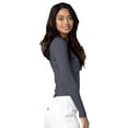 thumbnail image 5 of ADAR UNIFORMS 3 Pack Women's Comfort Long Sleeve T-Shirt/Underscrub Tee - 2903 - Pewter - 3X, 5 of 7