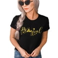 thumbnail image 2 of Theme Park Magical Gold Foil Metallic Shirt Family Vacation Tank Top Disneyworld Unisex T-Shirt Adult Ladies ( 3X-Large, Black), 2 of 4