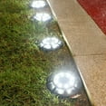 thumbnail image 3 of Luz Solar de Tierra LED, Luz Solar Alimentada por Energía Solar para Exteriores, 2pc, Luz Blanca, 3 of 7