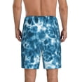 thumbnail image 6 of KLL Blue Tie Dye for Men's 1-Pack Shorts,Sleep Pajama Shorts for Men Soft Pj Shorts Men's Pajama Bottoms Sleepwear -Small, 6 of 7
