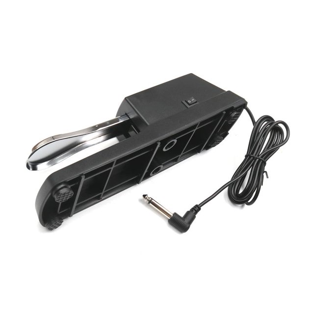Pedal de sostenimiento de amortiguador de piano para teclado electrónico Yamaha Casio Roland JShteea Para Estrenar