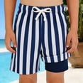 thumbnail image 2 of Miaoju Swim Trunks Kids 5 Graphic Print Swimming Short High Stretch Qick Dry Swimsuit Beach Shorts Swim Trunk for Boys Beach Bathing Suit Toddler Swimsuit Swimwear, 2 of 5