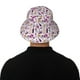 thumbnail image 5 of Fotbe Wine Sombrero Tipo Pescador con Estampado – Sombrero de Sol de Algodón de Moda para Playa, Golf, Pesca, 5 of 6