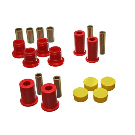 Dodge Dakota Set - Energy Suspension 97-01 Dodge Dakota 2WD Red Front Control Arm Bushing Set