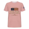 thumbnail image 6 of MEICHEN 4th Of July Shirts For Women Summer USA Star Stripes Graphic Tees Memorial Day Outfit 250th Anniversary USA Shirt, 6 of 6