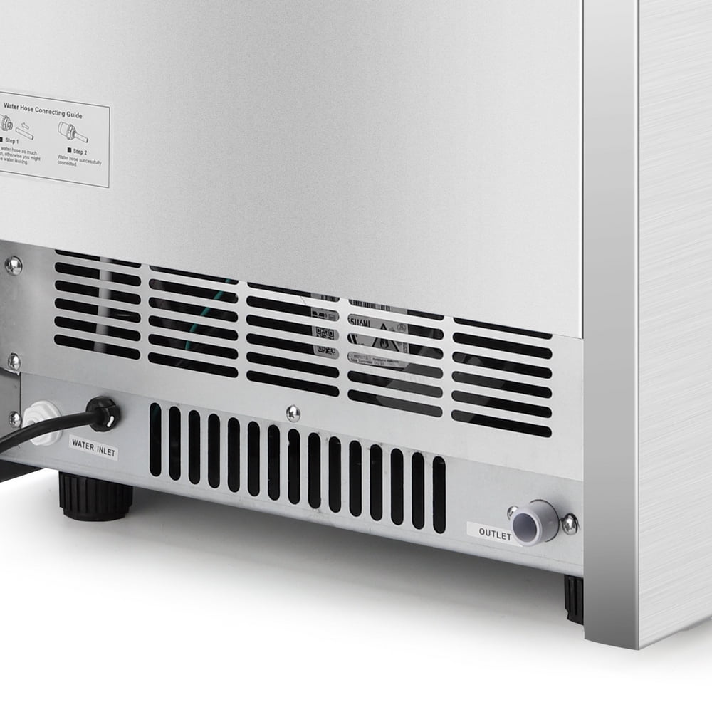 Lowestbest 120Lbs/24H Commercial Ice Maker, Stainless Steel Icemaker for Home Kitchen Lowestbest 120Lbs/24H Commercial Ice Maker, Stainless Steel Icemaker for Home Kitchen