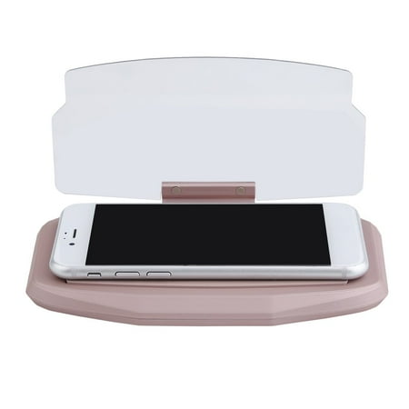 Car HUD Smartphone Holder GPS Navigation Mobile Phone Stander Heads Up Display