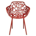 thumbnail image 2 of Modern Aluminum Accent Chairs - Set of 2 - Outdoor Patio Furniture - Elegant Design - Durable & Stylish, 2 of 8