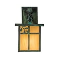 thumbnail image 5 of Meyda Tiffany 165199 Hyde Park 11" Tall Wall Sconce - Verdigris, 5 of 6